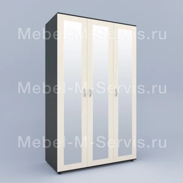 Шкаф № 205-3 с 3 зеркалами - цена в интернет-магазине